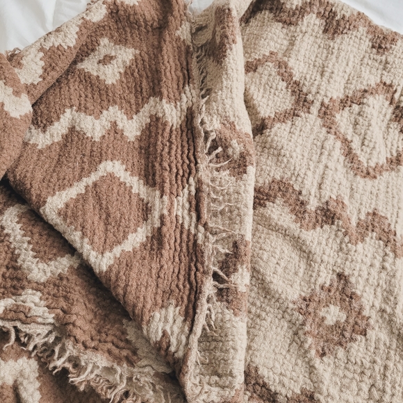 Wilfred Diamond Mosaic Blanket Scarf - Picture 5 of 6